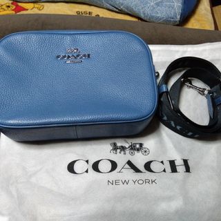 コーチ(COACH)のCOACH ジェイミー カメラ バッグ　スカイブルー(ショルダーバッグ)