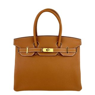 エルメス(Hermes)の美品 HERMES エルメス Birkin30 バーキン30 Stamp-U U刻印  Togo トゴ Gold ゴールド GHW ゴールド金具 ハンドバッグ(ハンドバッグ)