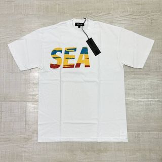 ウィンダンシー(WIND AND SEA)の新品 WIND AND SEA x VIOLA & ROSES ロゴ Tシャツ(Tシャツ/カットソー(半袖/袖なし))