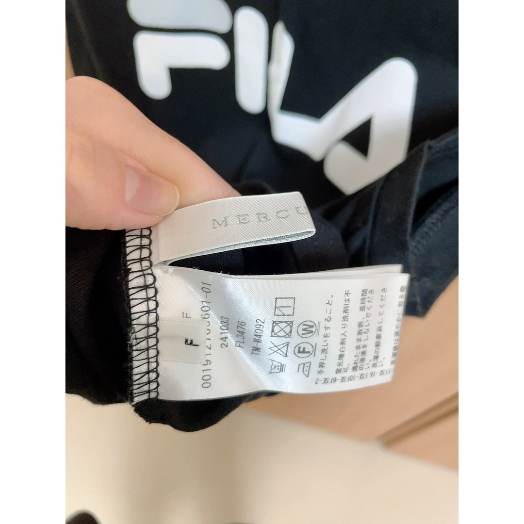 MERCURYDUO(マーキュリーデュオ)のFILA ノースリーブ レディースのトップス(Tシャツ(半袖/袖なし))の商品写真