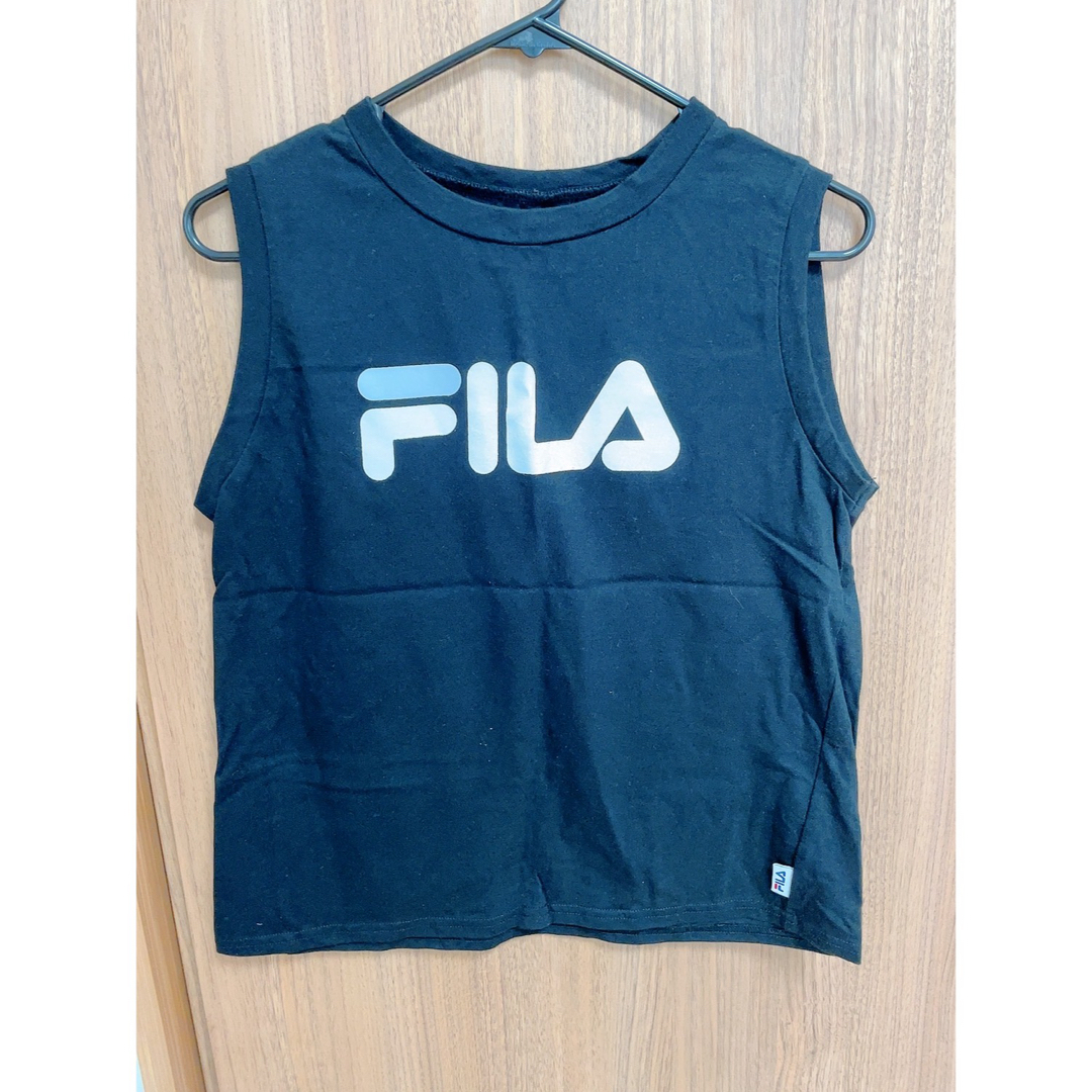 MERCURYDUO(マーキュリーデュオ)のFILA ノースリーブ レディースのトップス(Tシャツ(半袖/袖なし))の商品写真