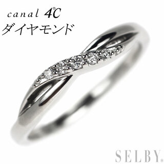 カナル4℃ Pt900 ダイヤモンド リング(リング(指輪))