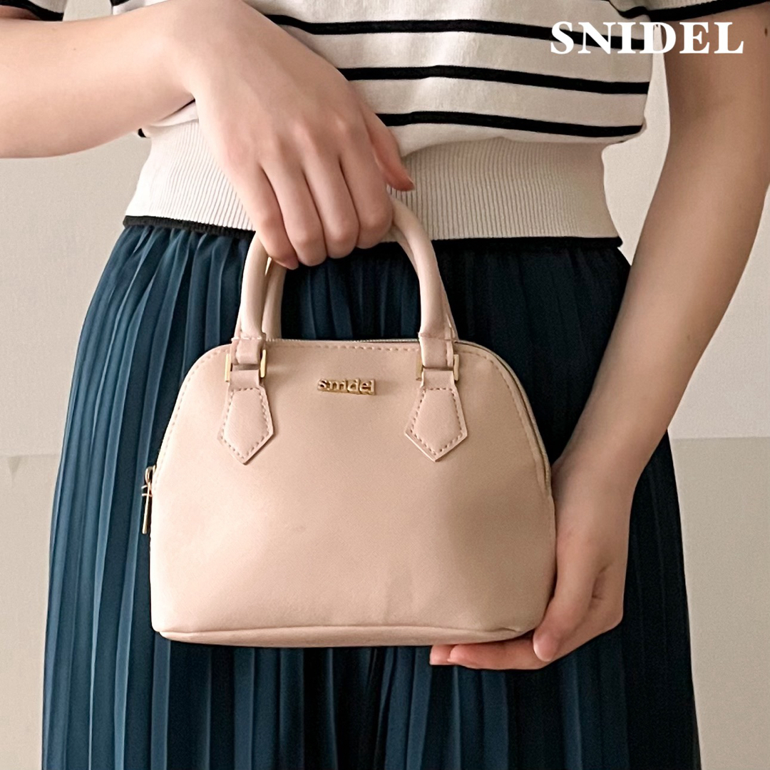 SNIDEL(スナイデル)のSNIDEL スナイデル　ミニハンドバッグ　ピンク　可愛い　雑誌付録品 レディースのバッグ(ハンドバッグ)の商品写真