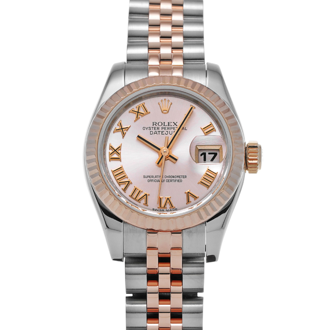 ROLEX(ロレックス)の中古 ロレックス ROLEX 179171 ランダムシリアル ピンク レディース 腕時計 レディースのファッション小物(腕時計)の商品写真