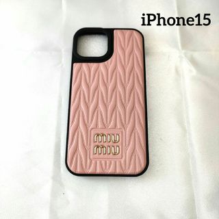 miumiu ミュウミュウ iPhoneケース iPhone15