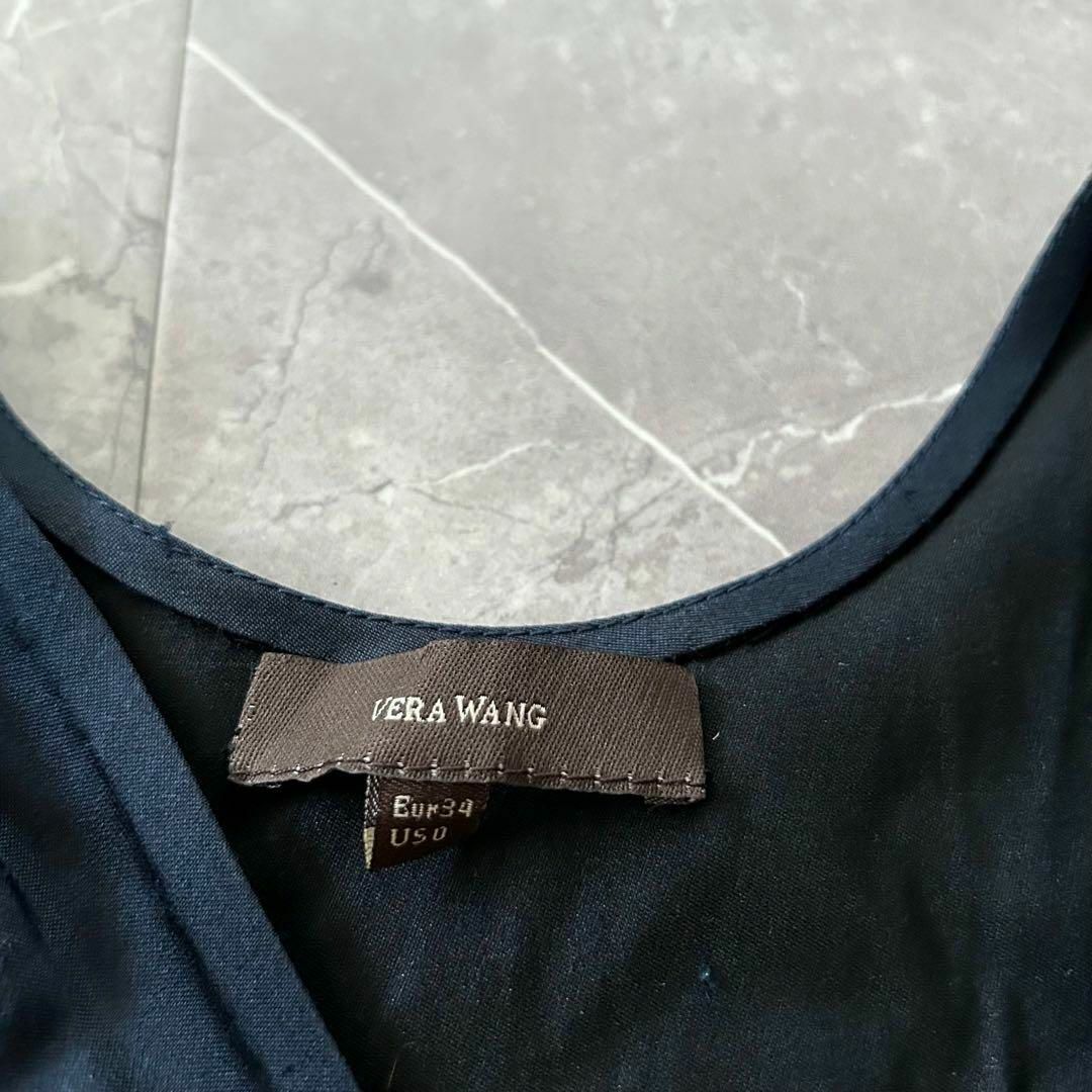 Vera Wang(ヴェラウォン)のVERA WANG パーティードレス ワンピース チュール フリル レディースのフォーマル/ドレス(その他ドレス)の商品写真