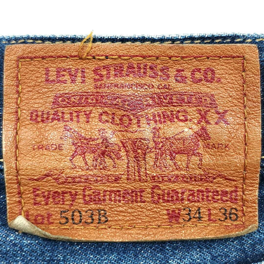 Levi's(リーバイス)の大きいサイズW34◆Levi's 503BXX◆日本製ビンテージ復刻 792 メンズのパンツ(デニム/ジーンズ)の商品写真