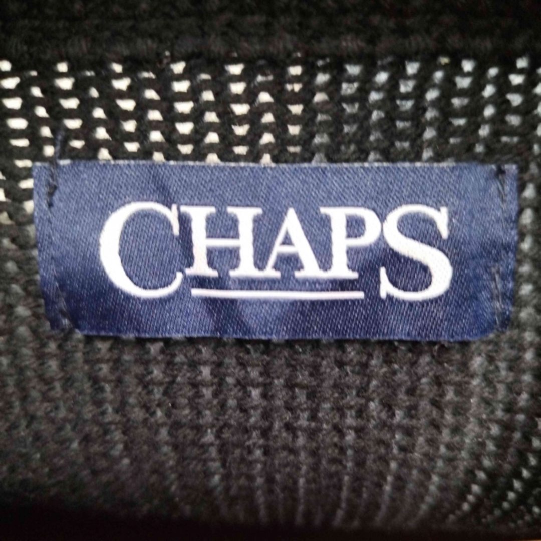 CHAPS(チャップス)のCHAPS(チャップス) ロゴ刺繍 ハーフジップコットンニット メンズ トップス メンズのトップス(ニット/セーター)の商品写真