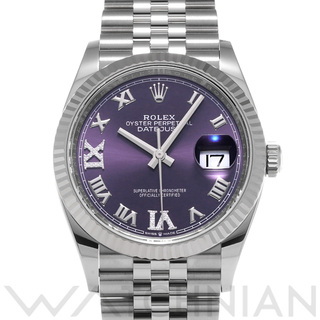 ロレックス(ROLEX)の中古 ロレックス ROLEX 126234 ランダムシリアル オーベルジーヌ /ダイヤモンド メンズ 腕時計(腕時計(アナログ))