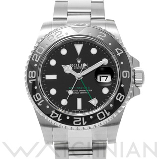 ロレックス(ROLEX)の中古 ロレックス ROLEX 116710LN M番(2008年頃製造) ブラック メンズ 腕時計(腕時計(アナログ))