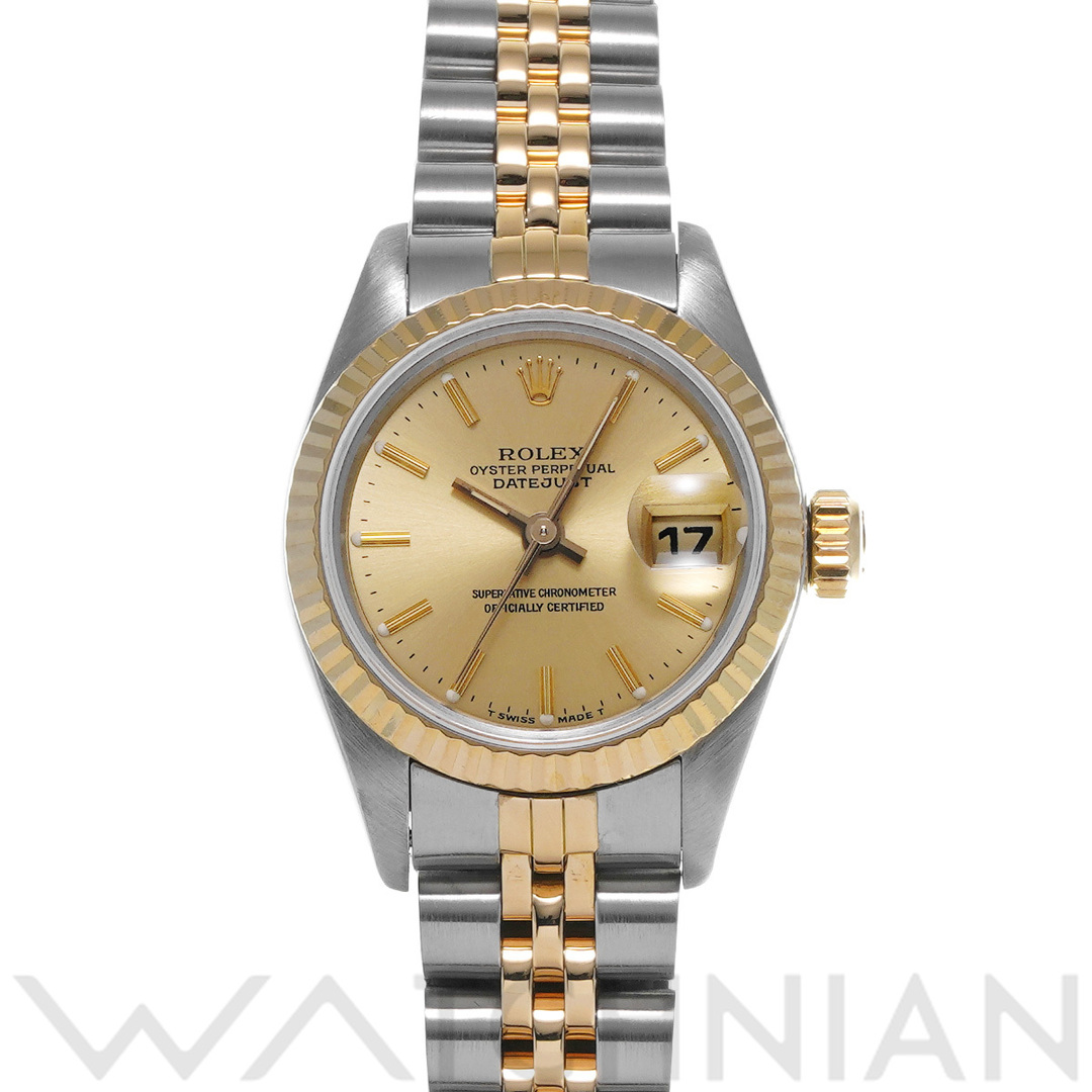 ROLEX(ロレックス)の中古 ロレックス ROLEX 69173 96番台(1986年頃製造) シャンパン レディース 腕時計 レディースのファッション小物(腕時計)の商品写真