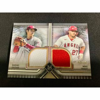 トップス(Topps)の大谷翔平　トラウト　topps 2023 DUAL PATCH 50枚限定(その他)