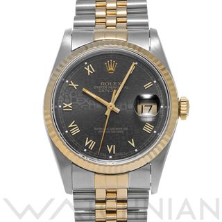 ロレックス(ROLEX)の中古 ロレックス ROLEX 16233 X番(1991年頃製造) ブラックコンピュータ メンズ 腕時計(腕時計(アナログ))