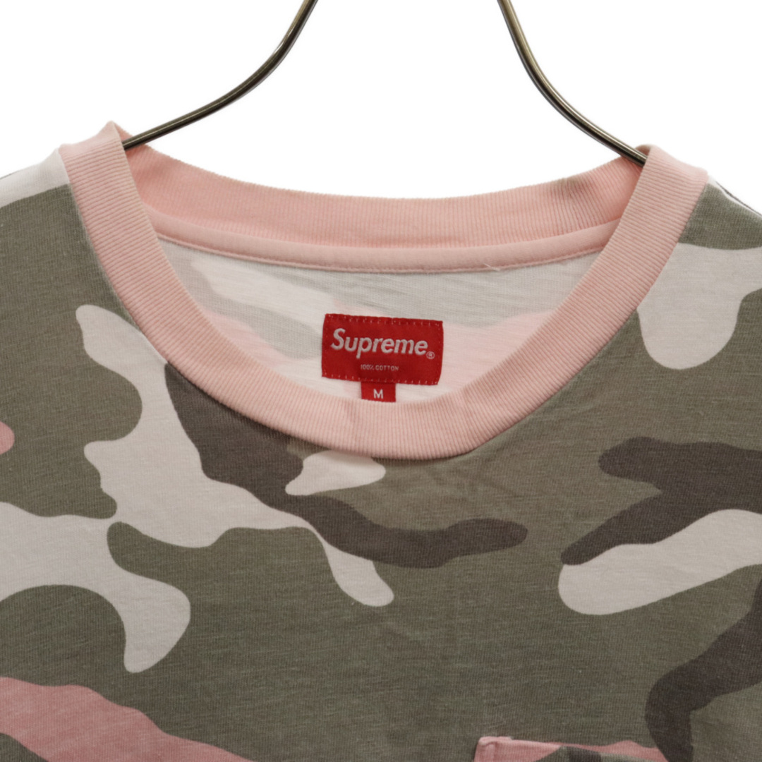 Supreme(シュプリーム)のSUPREME シュプリーム 18ss Pocket Tee Pink Camo ポケット 半袖Tシャツ ピンクカモ メンズのトップス(Tシャツ/カットソー(半袖/袖なし))の商品写真