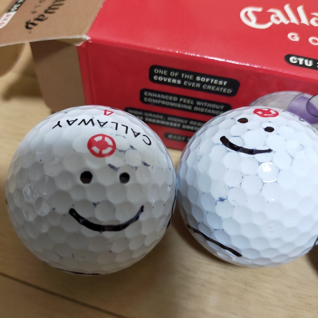 Callaway(キャロウェイ)の【新品】Callaway CTU30 RED ゴルフボール6個 スポーツ/アウトドアのゴルフ(その他)の商品写真