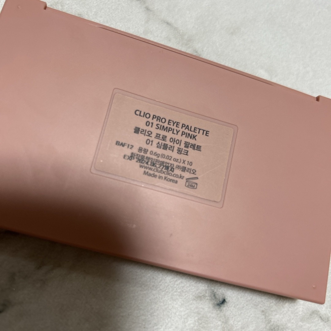CLIO(クリオ)のCLIO クリオ プロ アイ パレット 01 Simply Pink  コスメ/美容のベースメイク/化粧品(アイシャドウ)の商品写真
