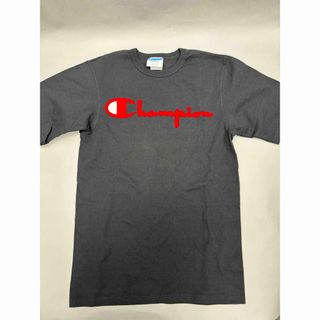 チャンピオン(Champion)の【新品未使用】CHAMPION半袖コットン丸首Tシャツ S 黒(Tシャツ/カットソー(半袖/袖なし))