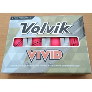 ボルヴィック - 送料無料　新品未使用　Volvik　ボルビック　ゴルフボール　ピンク　1ダース