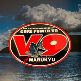 マルキュー(MARUKYU（Fishing）)のマルキューグレパワーＶ9ステッカー(その他)