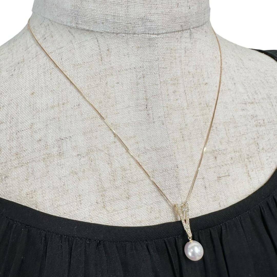 ネックレス  K18 アコヤパール/真珠8.3mm レディースのアクセサリー(ネックレス)の商品写真