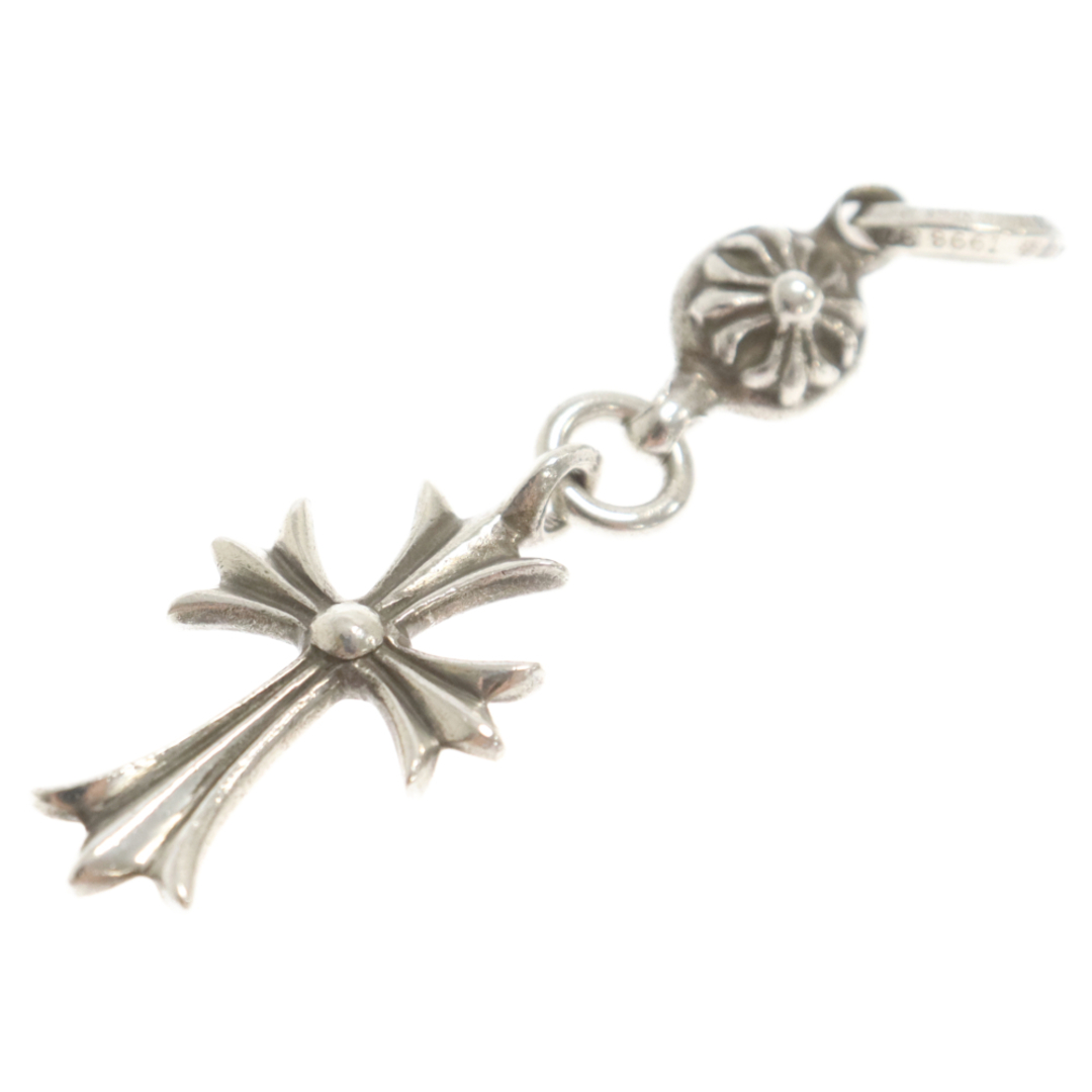 Chrome Hearts(クロムハーツ)のCHROME HEARTS クロムハーツ 1B TNY CH CRS 1ボール タイニー CHクロス チャーム ネックレス トップ シルバー メンズのアクセサリー(ネックレス)の商品写真