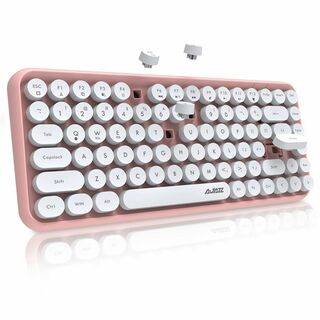 【色: ピンク】FELiCON ブルートゥースキーボード 308i ワイヤレスキ(PC周辺機器)