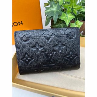 ルイヴィトン(LOUIS VUITTON)の【極美品】LOUIS VUITTON モノグラム アンプラント 二つ折り財布(財布)