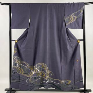 訪問着 身丈156cm 裄丈65cm 正絹 逸品 【中古】(着物)