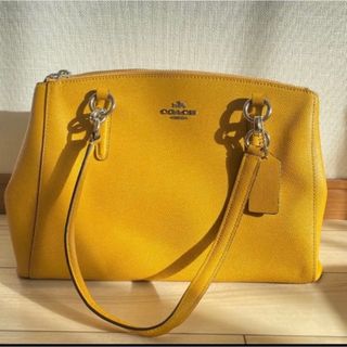 コーチ(COACH)の【GWセール中】【美品】COACH ハンドバッグ　キャリーオール(ハンドバッグ)