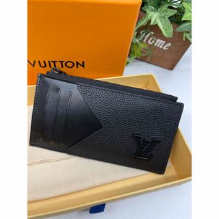 ルイヴィトン(LOUIS VUITTON)の【極美品】LOUIS VUITTON フラグメントケース LVアエログラムBLK(コインケース/小銭入れ)