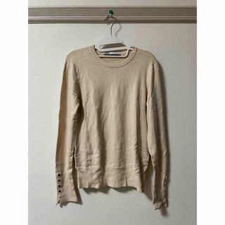 ザラ(ZARA)の【ZARA】クルーネック ニット アイボリー(ニット/セーター)