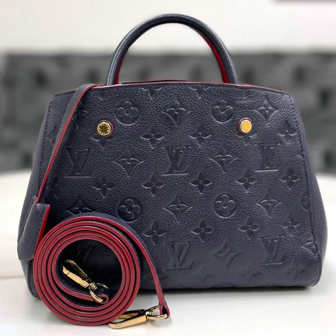 LOUIS VUITTON - ルイヴィトン モンテーニュBB マリーヌルージュ LOUIS VUITTON - ルイヴィトン モンテーニュBB マリーヌルージュ