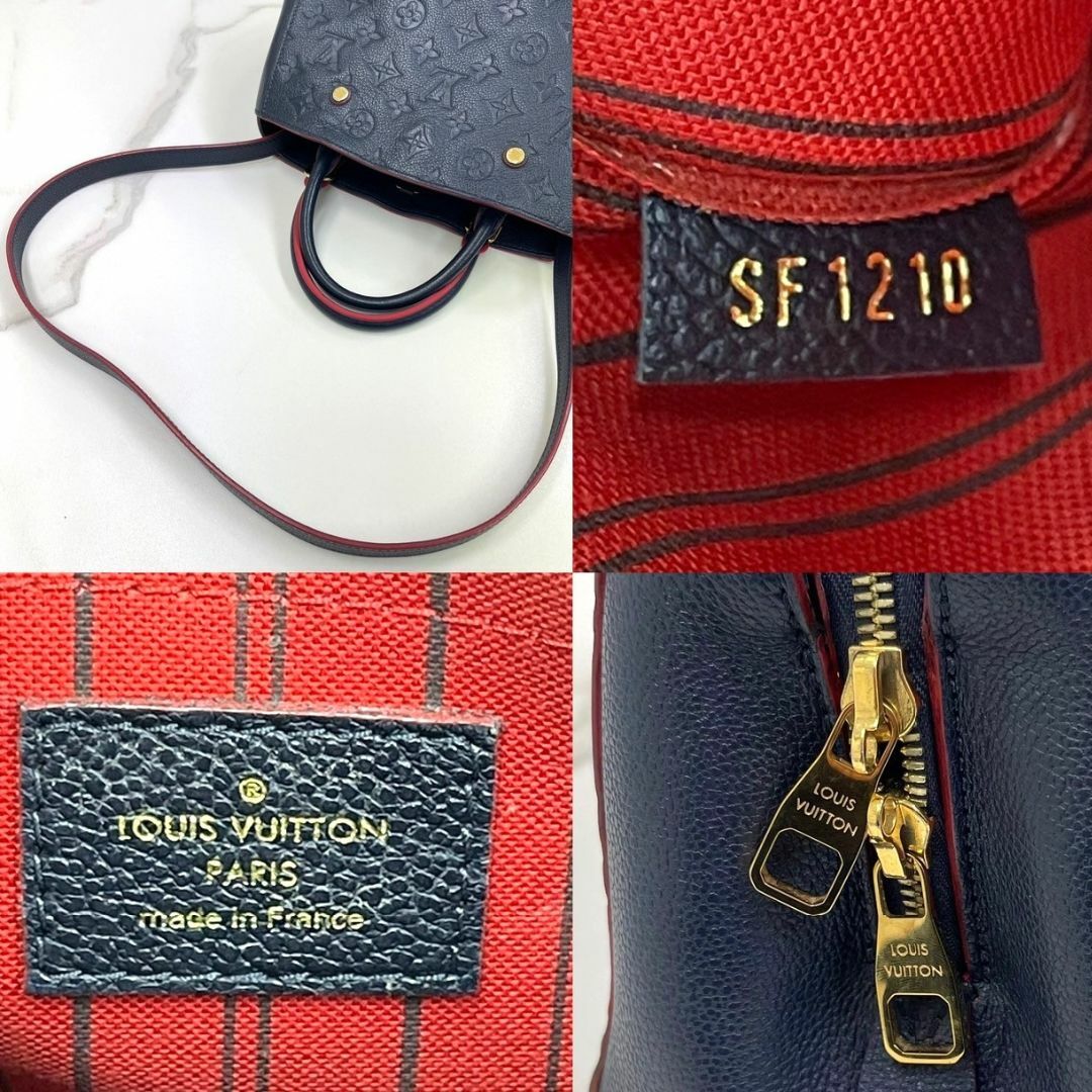 LOUIS VUITTON - ルイヴィトン モンテーニュBB マリーヌルージュ LOUIS VUITTON - ルイヴィトン モンテーニュBB マリーヌルージュ
