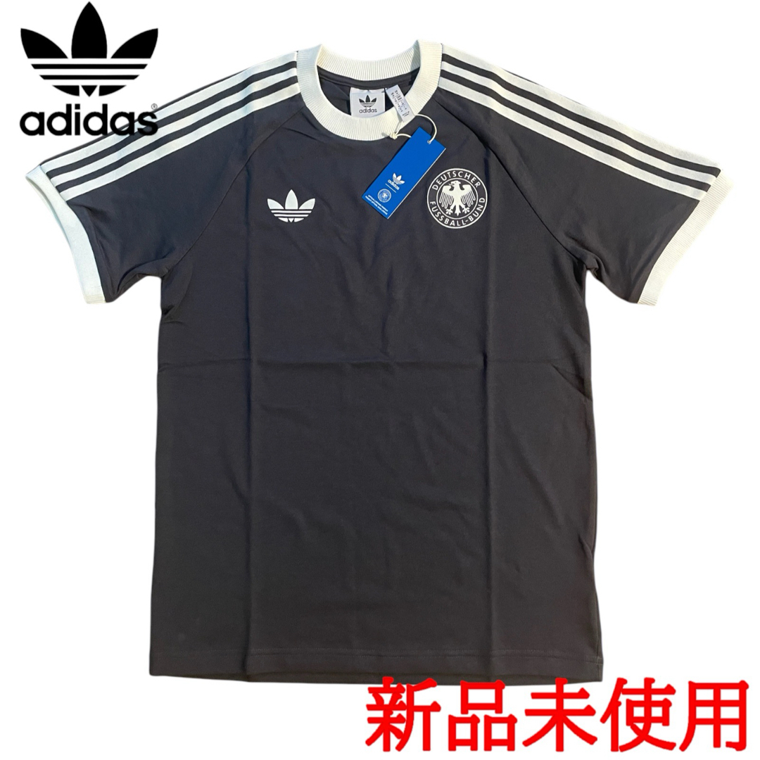 adidas(アディダス)の新品未使用！アディダス　3ストライプ　Tシャツ　Mサイズ メンズのトップス(Tシャツ/カットソー(半袖/袖なし))の商品写真