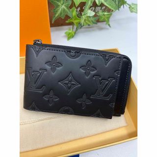 ルイヴィトン(LOUIS VUITTON)の【極美品】LOUIS VUITTONモノグラム シャドウ ハイブリッドウォレット(コインケース/小銭入れ)