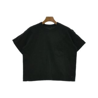 サカイ(sacai)のsacai サカイ Tシャツ・カットソー 1(S位) 黒 【古着】【中古】(カットソー(半袖/袖なし))