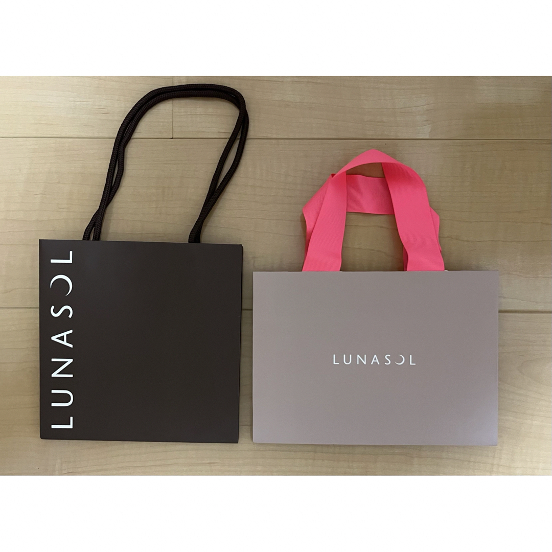 LUNASOL(ルナソル)のルナソル　ショップ袋　2点 レディースのバッグ(ショップ袋)の商品写真