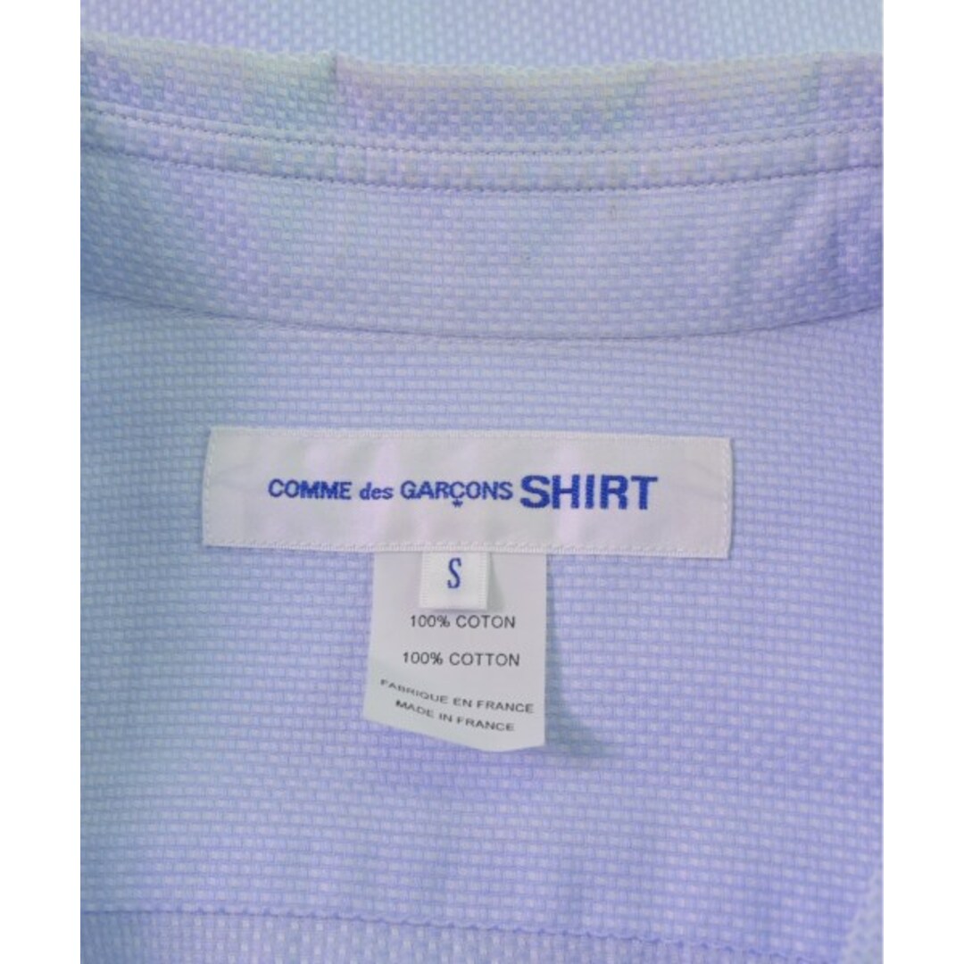 COMME des GARCONS SHIRT(コムデギャルソンシャツ)のCOMME des GARCONS SHIRT カジュアルシャツ S 青 【古着】【中古】 メンズのトップス(シャツ)の商品写真