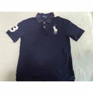 ポロラルフローレン(POLO RALPH LAUREN)のポロラルフローレン　キッズ　半袖ポロシャツ　キッズM(10-12) 150 紺(Tシャツ/カットソー)