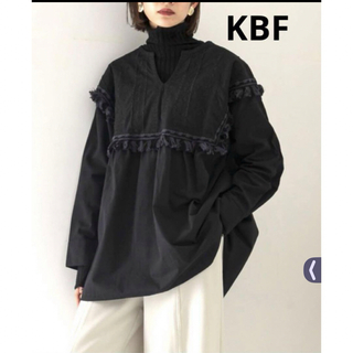 KBF - KBF 刺繍　フリンジ　チュニック　アーバンリサーチ