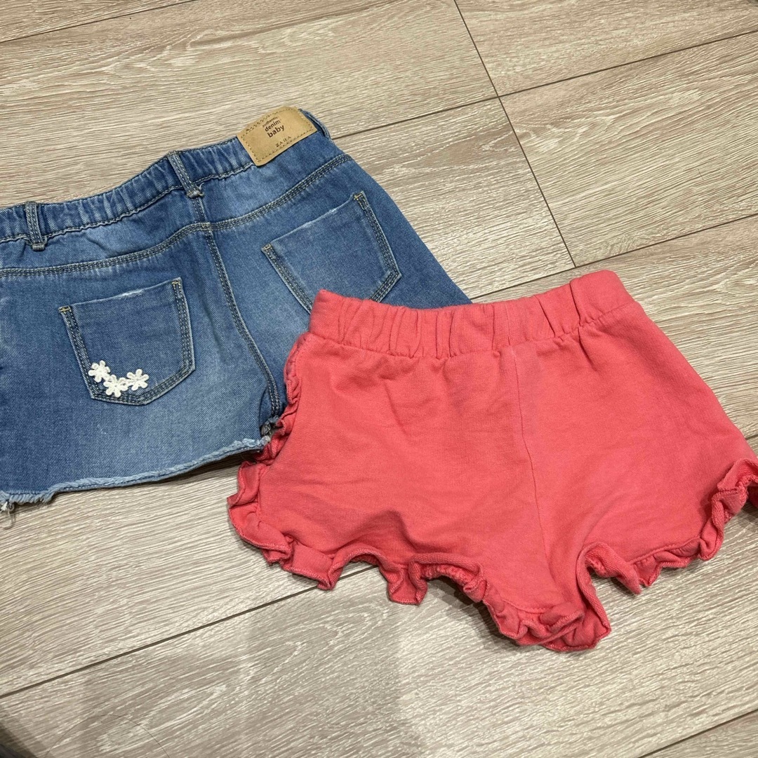 ZARA(ザラ)のZARA キッズ ベビー ショートパンツ 98 キッズ/ベビー/マタニティのキッズ服女の子用(90cm~)(パンツ/スパッツ)の商品写真