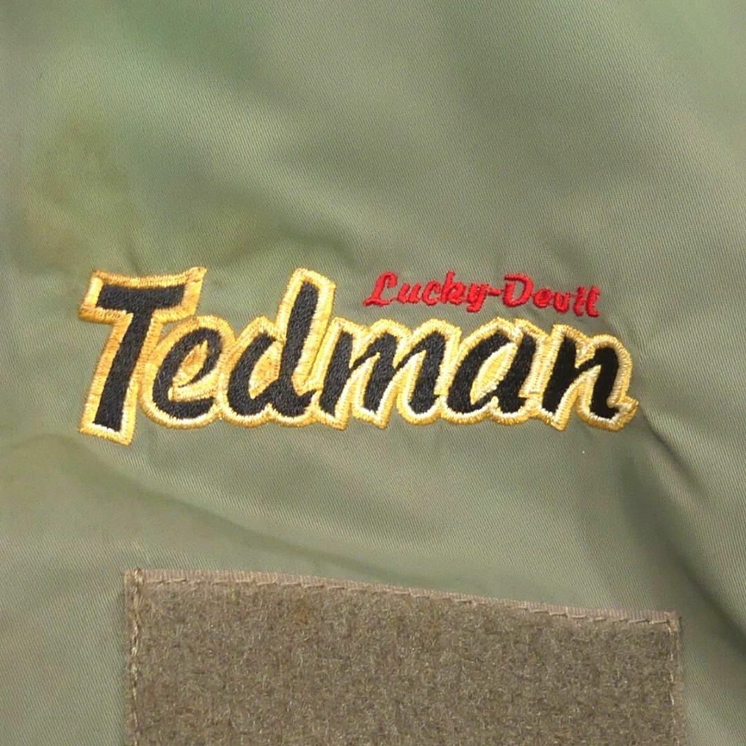 TEDMAN(テッドマン)のTEDMAN テッドマン MA-1 フライトジャケット 44 カーキ JJ921 メンズのジャケット/アウター(フライトジャケット)の商品写真