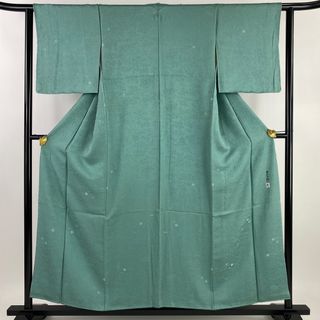 色無地 身丈156.5cm 裄丈61cm 正絹 美品 名品 【中古】(着物)