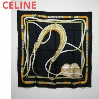 celine - CELINE シルクスカーフ