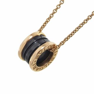 ブルガリ(BVLGARI)の　ブルガリ BVLGARI ビーゼロワン ペンダント ネックレス ブラックセラミック K18PG ジュエリー(ネックレス)