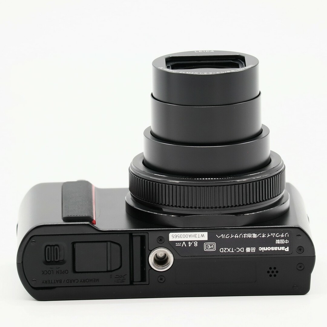 Panasonic(パナソニック)のPanasonic LUMIX DC-TX2D-K ブラック スマホ/家電/カメラのカメラ(コンパクトデジタルカメラ)の商品写真