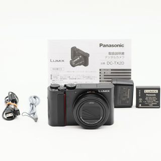 パナソニック(Panasonic)のPanasonic LUMIX DC-TX2D-K ブラック(コンパクトデジタルカメラ)