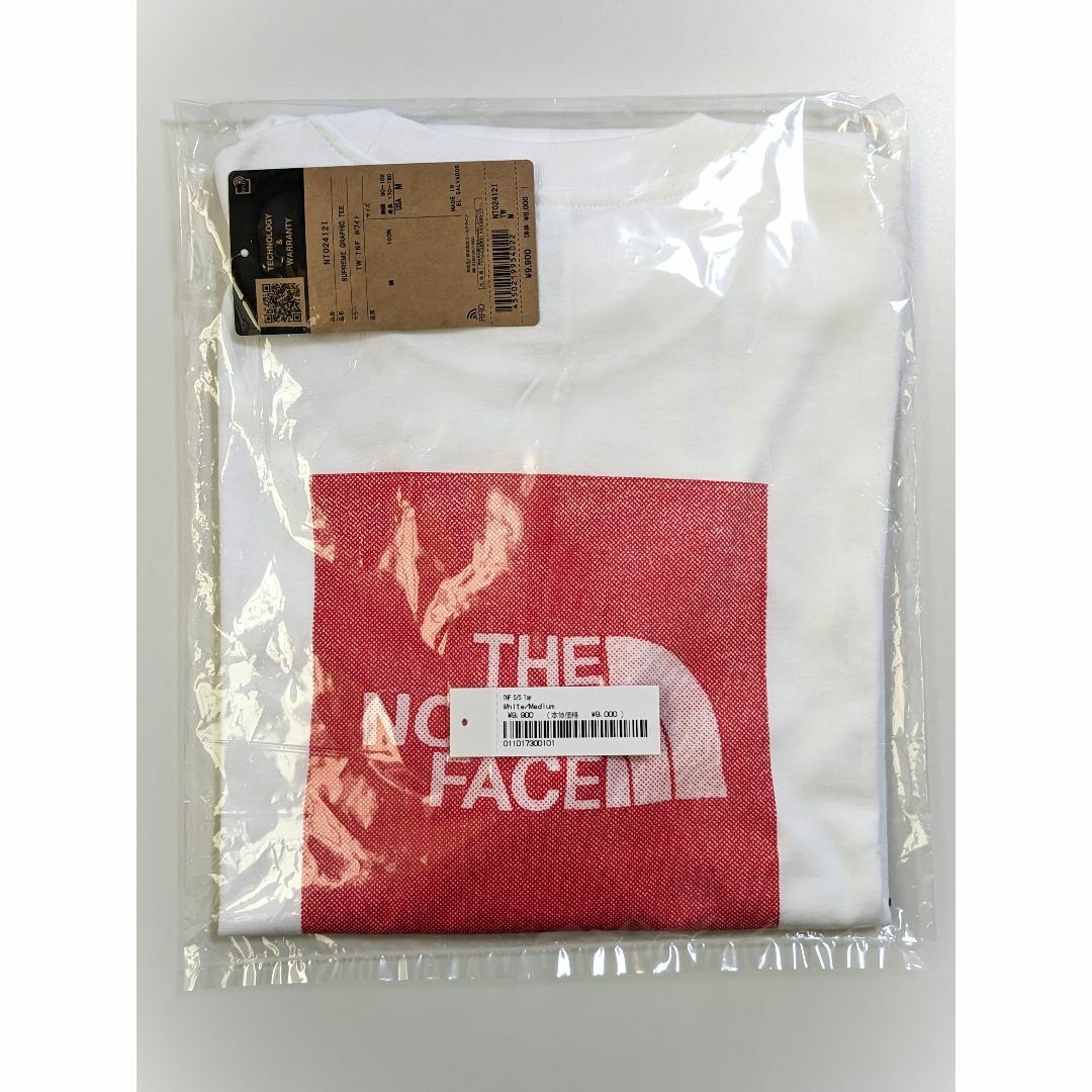 Supreme(シュプリーム)の【M】Supreme/The North Face S/S Top White メンズのトップス(Tシャツ/カットソー(半袖/袖なし))の商品写真