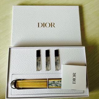 Dior ディオールシーズナルギフト扇子＆香水ラッキー ボックスごと無料発送♥️