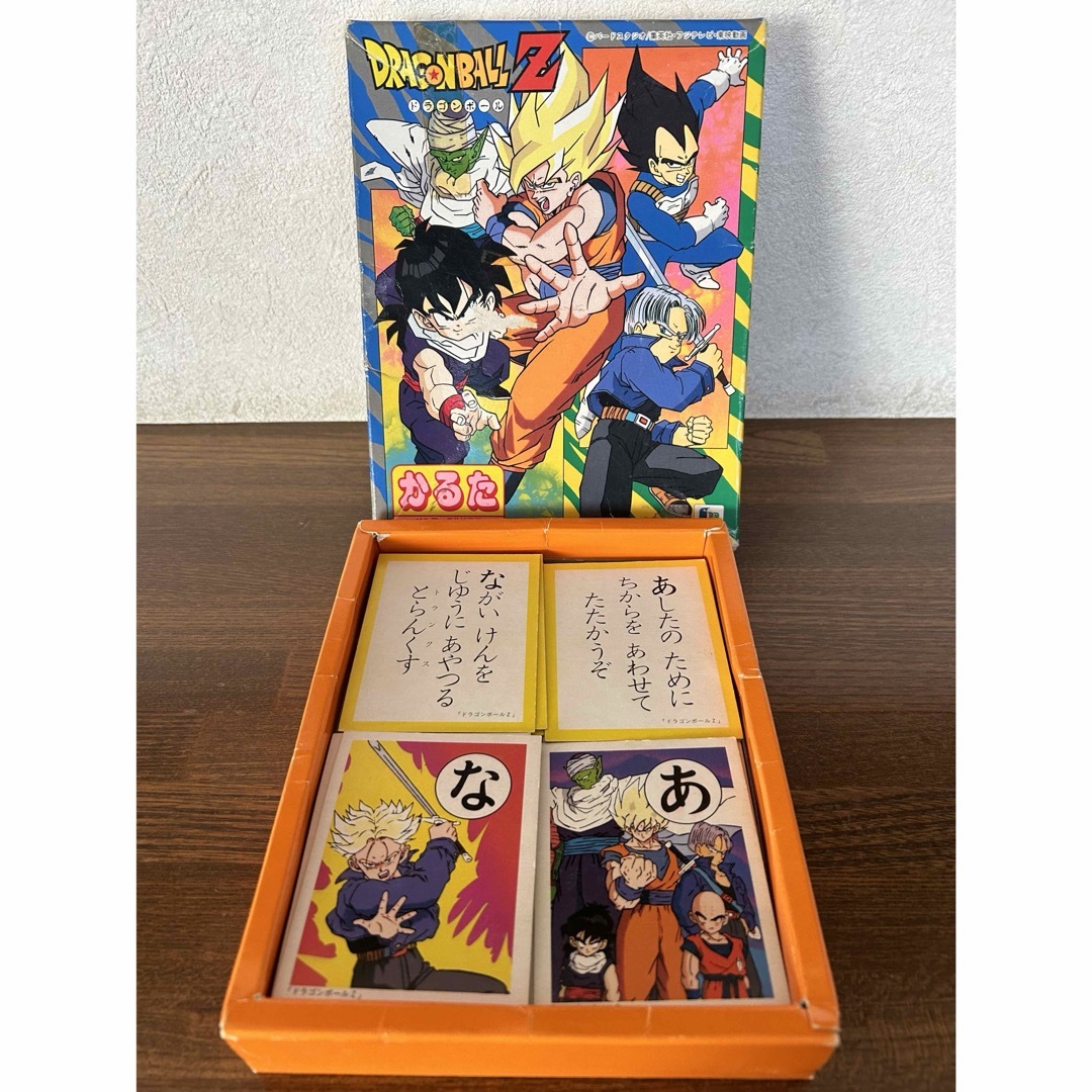 ドラゴンボール(ドラゴンボール)のドラゴンボールZ 　DRAGON BALL かるた 当時物 昭和レトロ  カルタ エンタメ/ホビーのテーブルゲーム/ホビー(カルタ/百人一首)の商品写真